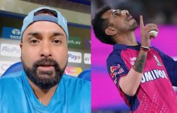 WATCH: 'मैं खेल नहीं रहा हूं इसलिए तू आगे निकल गया' अमित मिश्रा ने दी चहल को 200 विकेट लेने पर बधाई
