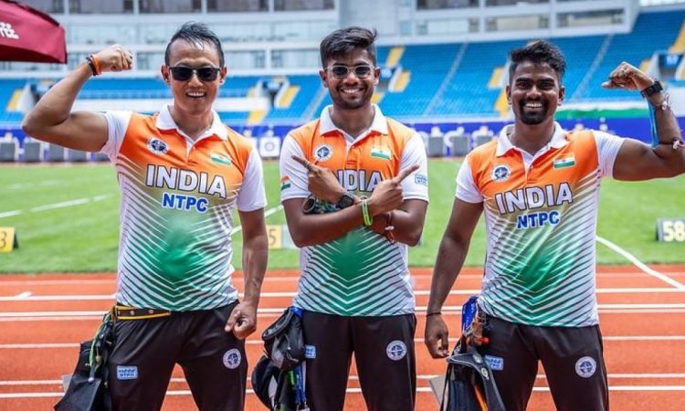 Archery WC: India stun Olympic champion Korea to win men's recurve team gold