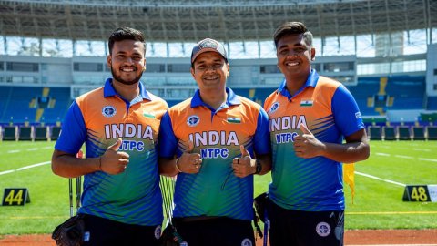 Archery WC: Indian men’s compound and mixed team win gold