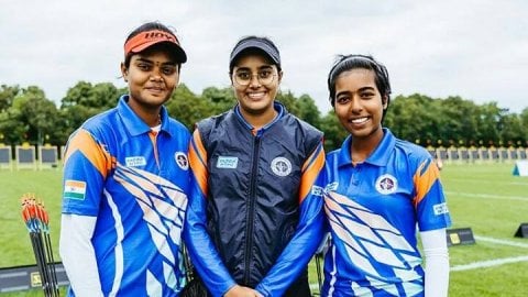 Archery WC: Indian women’s compound team bags gold in Shanghai