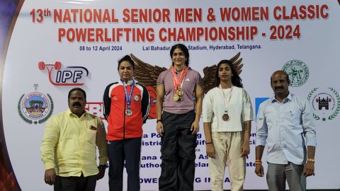 At 50, IRS officer Ekta wins national powerlifting medals, breaks records