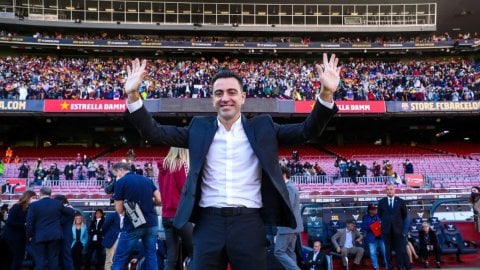 Barca coach Xavi hails influence of PSG boss Enrique