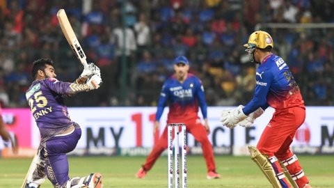 Bengaluru: Indian Premier League cricket match between Royal Challengers Bengaluru and Kolkata Knigh