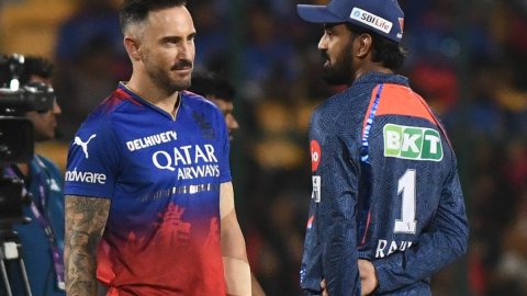 Bengaluru: IPL match between Royal Challengers Bengaluru and Lucknow Super Giants