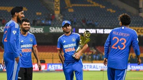 Bengaluru: Third T20 cricket match between India and Afghanistan