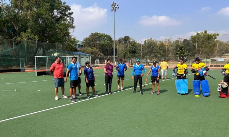 Former Indian Hockey stars undergo specialized coaching for uniformity in goalkeepers and drag-flick