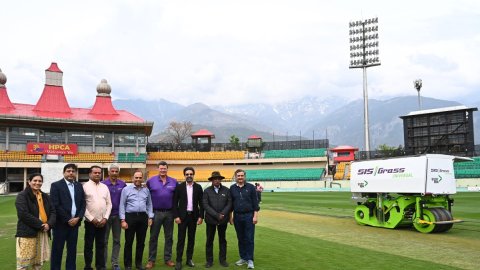 HPCA installs India's first-ever hybrid pitch for training at Dharamshala stadium