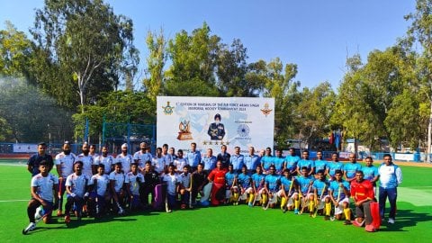 Indian Air Force beat Sri Lanka Air Force in Arjan Singh hockey meet