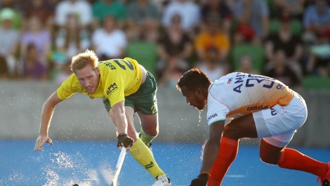 Indian men's hockey team goes down 2-4 against Australia