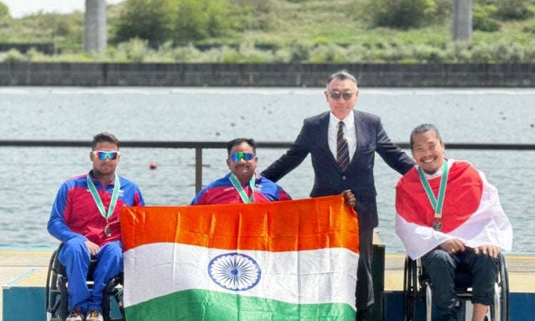 Indian Para-Canoeist Jaideep dominates in Asian Championship at Tokyo, wins gold medal