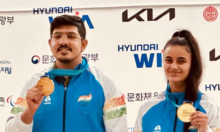 Indian para-shooters win five medals in WSPS World Cup II in Changwon