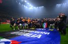 Inter celebrate 20th Serie A title in Milan Derby