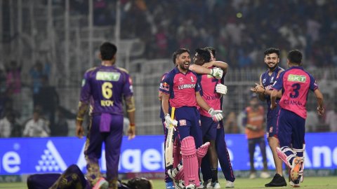 IPL 2024: Buttler's unbeaten 107 tops Narine's ton as Rajasthan overcome Kolkata by two wickets (Ld)