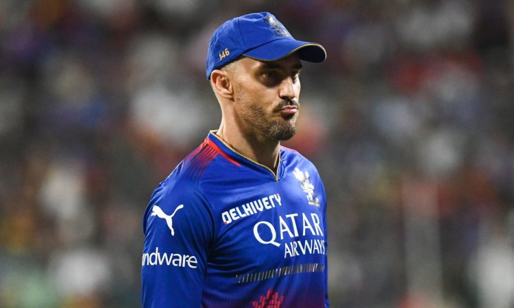 IPL 2024: 'Cricket is tough when your confidence is down', says Du Plessis after fifth consecutive l