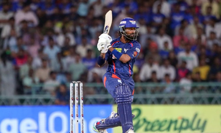 IPL 2024: KL Rahul, Hoods hit fifties as LSG recover to post 196/5 against Royals