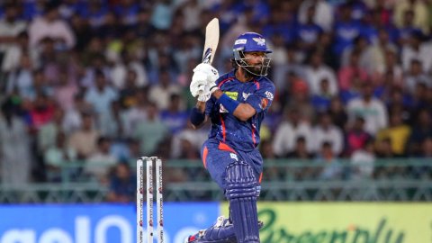 IPL 2024: KL Rahul, Hoods hit fifties as LSG recover to post 196/5 against Royals