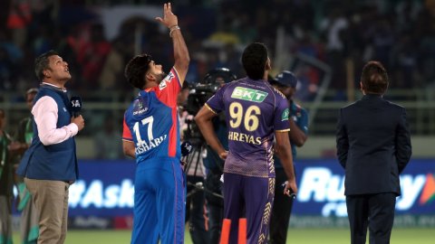 IPL 2024: Kolkata Knight Riders win toss and elect to bat first against Delhi Capitals