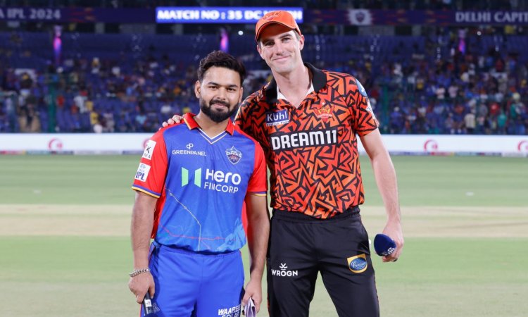 IPL 2024: Nortje, Lalit come in as DC elect to bowl first against unchanged SRH