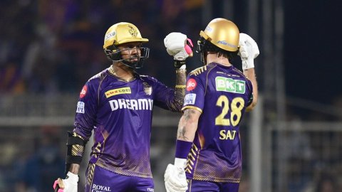 IPL 2024: Phil Salt, Sunil Narine heroics help KKR post mammoth 261/6 against PBKS