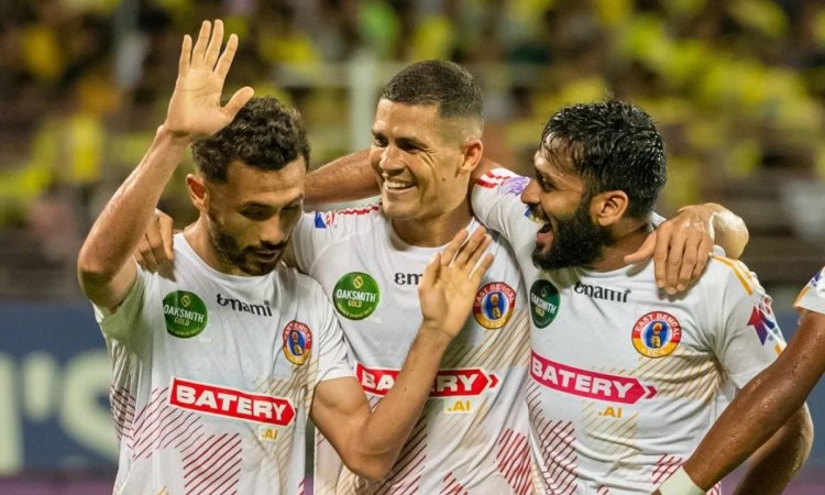 ISL: East Bengal FC get the better of Kerala Blasters FC in six-goal thriller