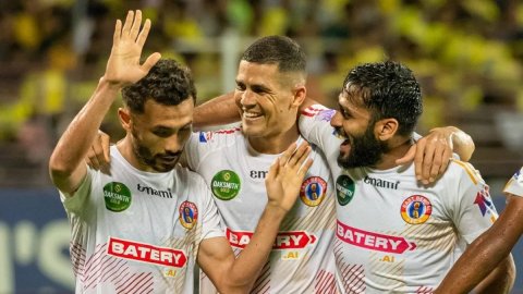 ISL: East Bengal FC get the better of Kerala Blasters FC in six-goal thriller