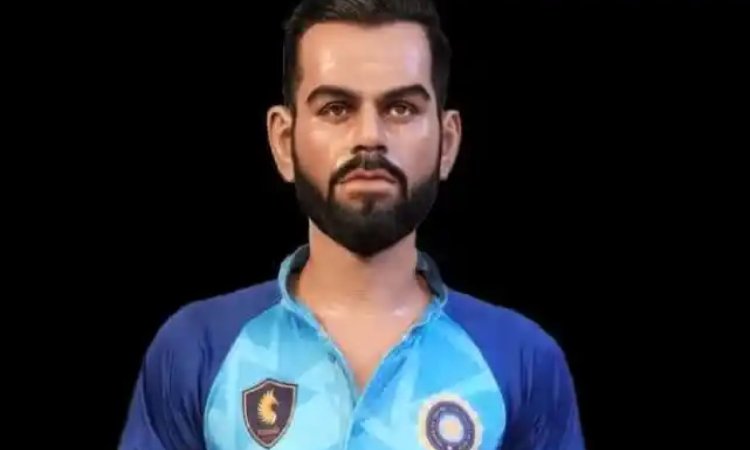 Jaipur Wax Museum unveils first look of Kohli’s statue to come up on World Heritage Day