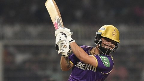 Kolkata: IPL match between Kolkata Knight Riders and Rajasthan Royals at Eden Gardens