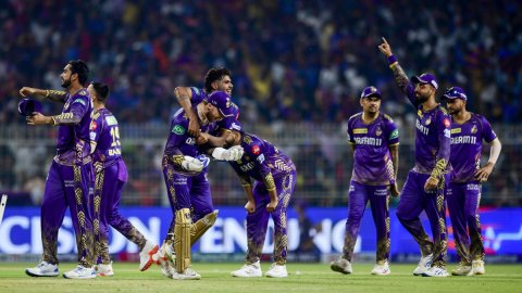 Kolkata : IPL Match between Kolkata Knight Riders and Royal Challengers Bengaluru