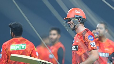 Kolkata: Practice session ahead of IPL match between Sunrisers Hyderabad and Kolkata Knight Riders a