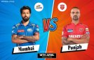 PBKS vs MI: 33rd Match, Dream11 Team, Indian Premier League 2024