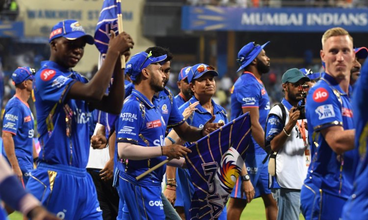 Mumbai : IPL Match between Delhi Capitals and Mumbai Indians