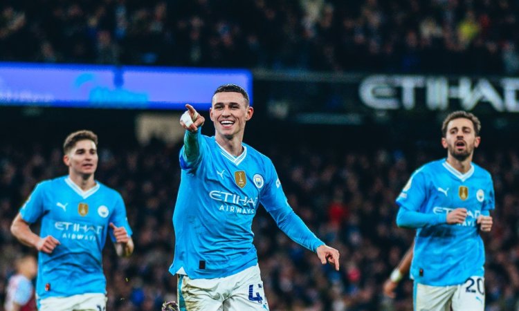 Premier League: Foden fires hat-trick as Man City power past Aston Villa