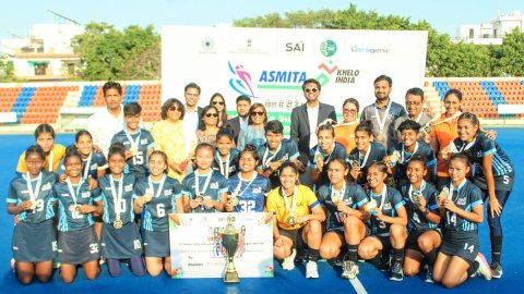 SAI Shakti Team crowned champion of Sub-junior Women's Hockey League