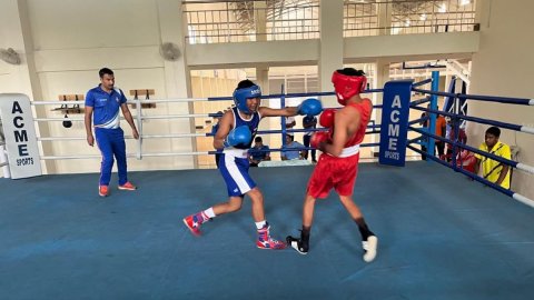 Shivam wins boxing gold for junior boys in REC Combined National Talent Hunt Programme