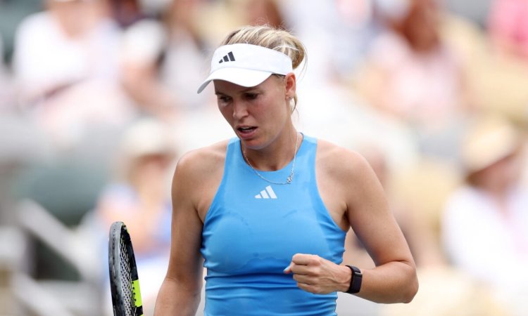 Tennis: Wozniacki, Anisimova prevail; Volynets wins longest match of 2024 in Charleston