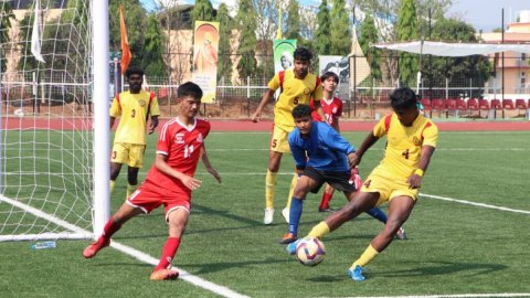 U20 men's football nationals: Telangana see off Sikkim to set up QF clash against Manipur