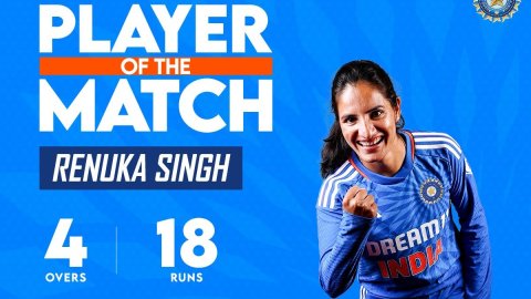 Yastika, Renuka Thakur star in India’s 44-run win over Bangladesh in T20I series opener