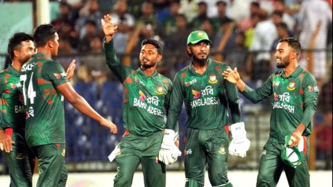 BAN vs ZIM, 1st T20I: தஸ்கின், சைஃபுதின் அபார பந்துவீச்சு; 124 ரன்களில் சுருண்டது ஜிம்பாப்வே!