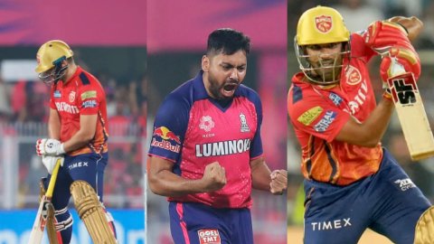 IPL 2024: आवेश ने पंजाब की हालत की खस्ता, एक ही ओवर में रूसो और शशांक को कर डाला आउट, देखें Video 