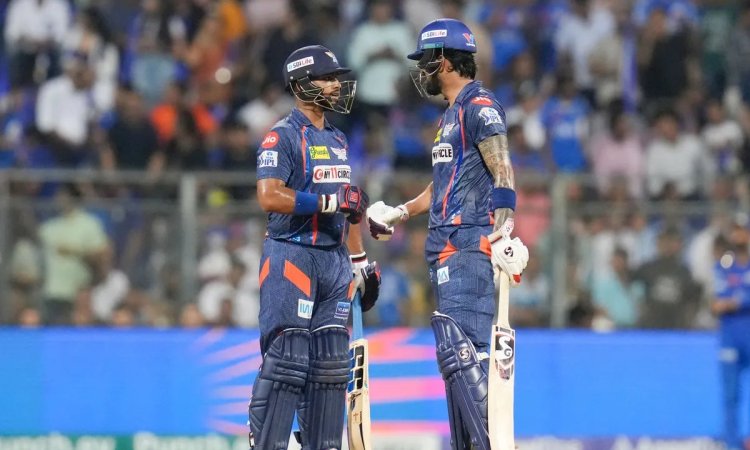 IPL 2024: पूरन-राहुल ने जड़े अर्धशतक, लखनऊ ने मुंबई को दिया 215 रन का विशाल लक्ष्य 