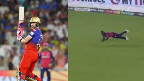 IPL 2024: पॉवेल ने हवा में छलांग लगाते पकड़ा फाफ का अद्भुत कैच, उड़ गए RCB के कप्तान के होश, देखें Vid