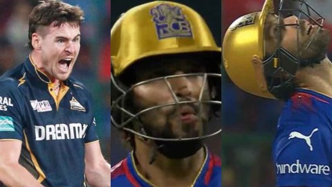 Joshua Little dismissed both Rajat Patidar and Glenn Maxwell Watch Video