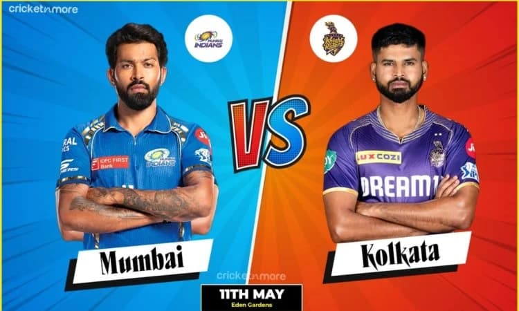 KKR vs MI Dream11 Prediction: इडेन गार्डेंस में होगी रनों की बरसात, ऐसी बनाएं अपनी Fantasy Team