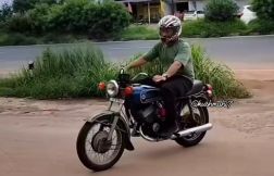 MS Dhoni returns home and finding joy in his bike ride Watch Video