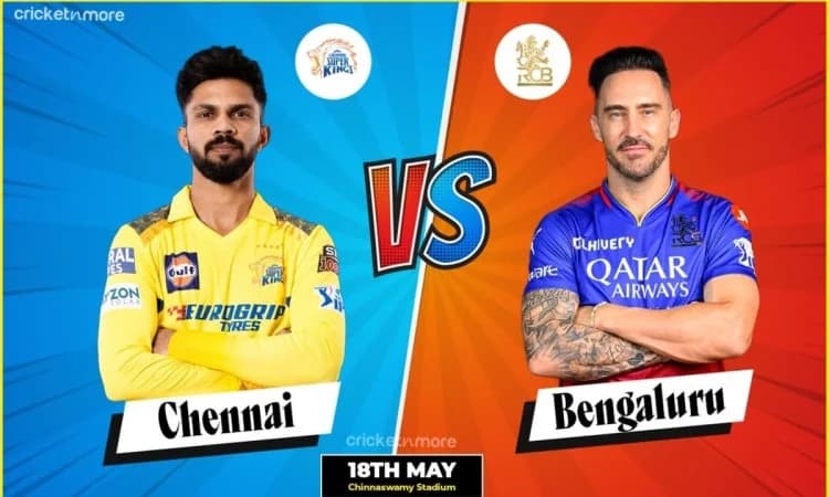 RCB vs CSK, Dream11 Team: 6 बैटर 2 ऑलराउंडर, ऐसे चुने अपनी Fantasy Team