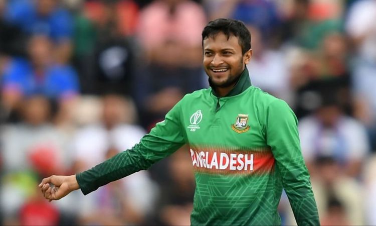 Shakib Al Hasan need 5 wicket to complete 150 T20I Wickets