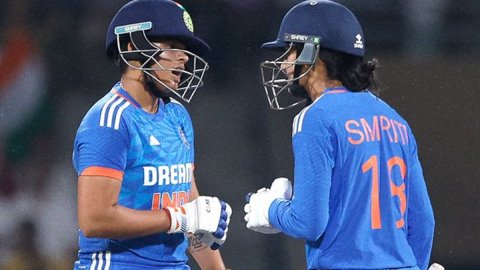  Smriti Mandhana Shafali Verma pair become the First Indian Opening Pair to complete 2000+ Runs in T