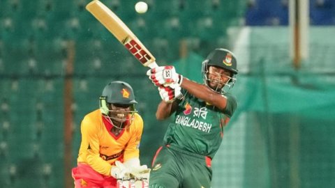 1st T20I: Debutant Tanzid Hasan Powers Bangladesh Win Over Zimbabwe