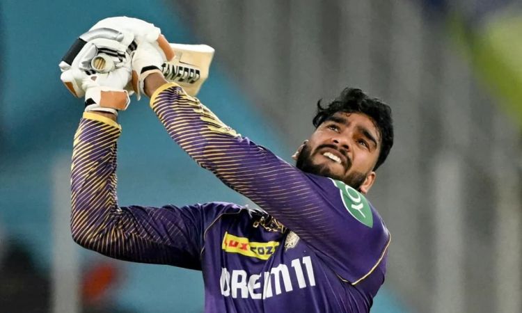 Venkatesh Iyer creates history Hits 3 Consecutive 50+ Scores in IPL Playoffs 