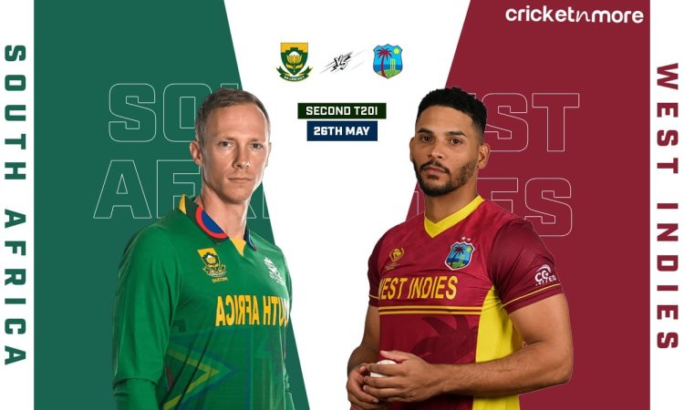 WI vs SA 2nd T20I Dream11 Prediction: 5 बैटर 4 बॉलर के साथ बनाएं Fantasy Team, इन खिलाड़ियों को चुने